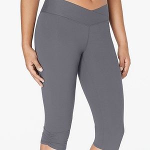 Yummie 2 pair| Dark Sapphire and Grey Candace Capri Leggings 2 for 1 size S